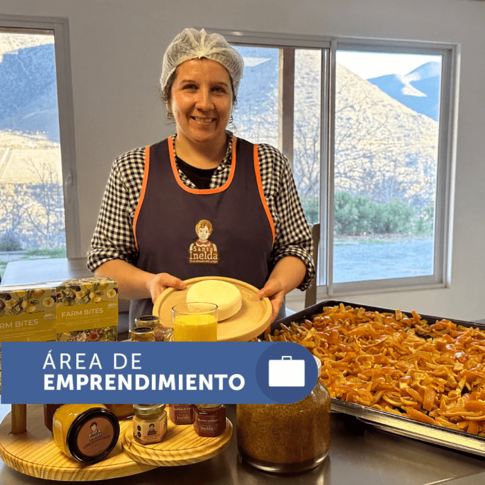 Causa queso de cabra Montepatria. Emprendimiento