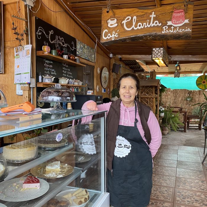 Clarita el café más rico de Monte Patria